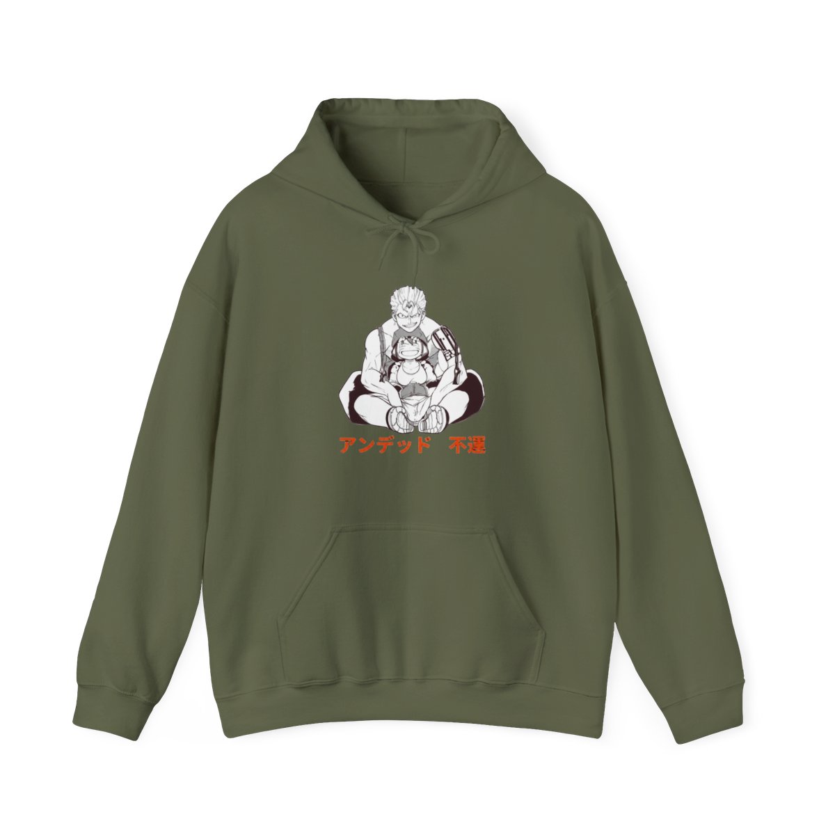 Japanes Undead Unluck Hoodie - alternate angle 4, merchandise